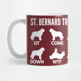 St. Bernard Training St. Bernard Dog Tricks Mug